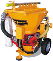 REED 209 Guncrete Gunite Machine