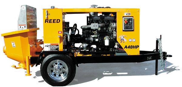 REED A40HP Rockmaster Concrete Pump Image