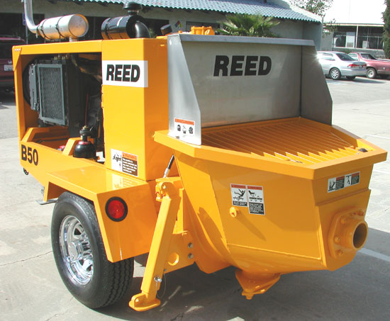 REED B50 Concrete Pump