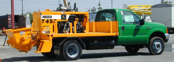 REED T Series Truck Mounted Concrete & Shotcrete Pump