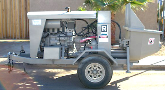 used REED Concrete Pump
