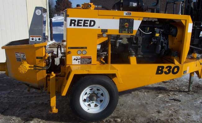 used concrete pump