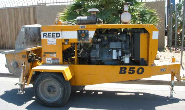 used concrete pump