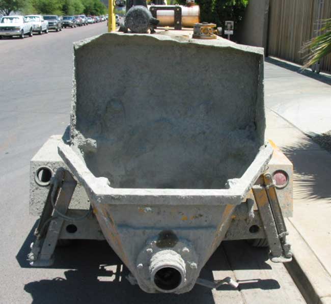 used concrete pump
