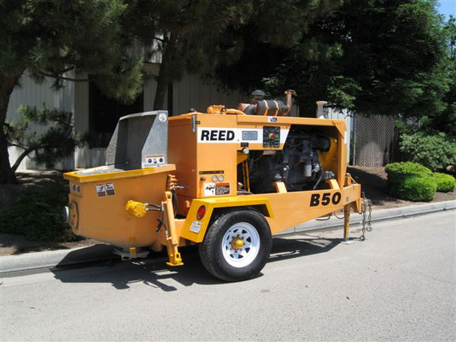 used REED Concrete Pump