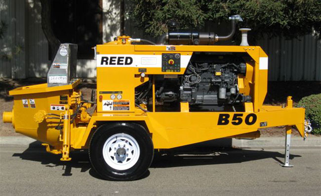 used concrete pump