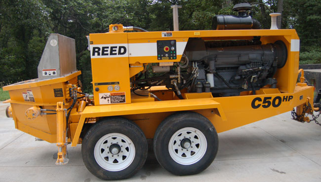 used concrete pump