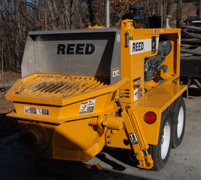 used concrete pump