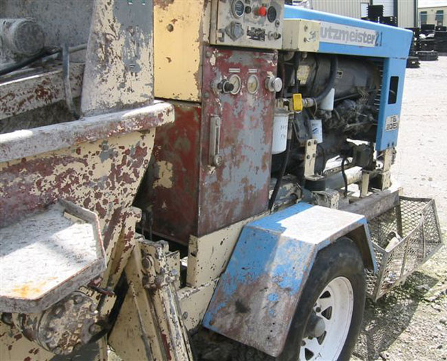 used Putzmeister Concrete Pumps