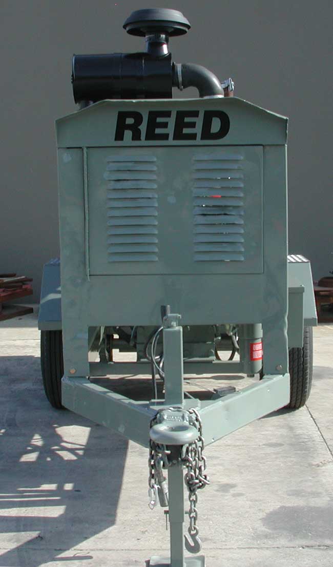 used REED Concrete Pump