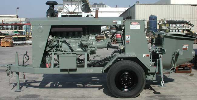 used REED Concrete Pump