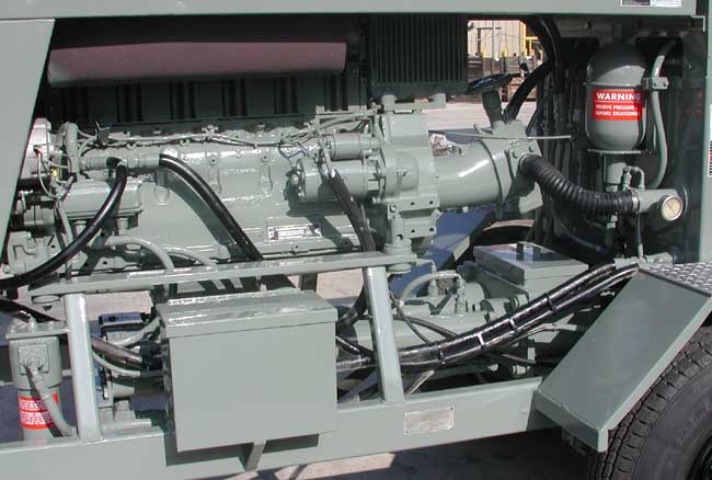 used REED Concrete Pump