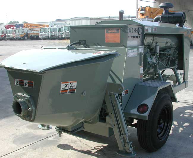 used REED Concrete Pump
