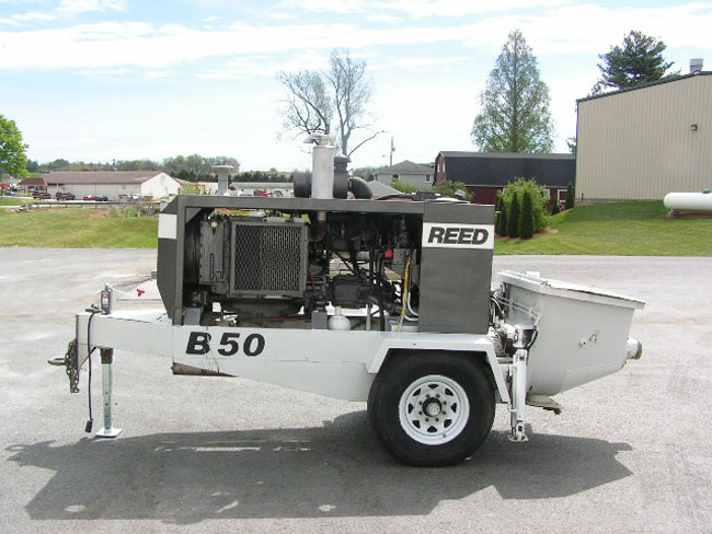 used concrete pump