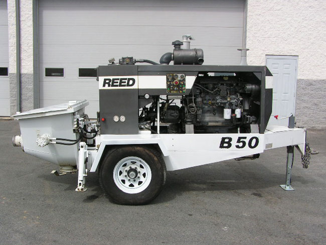 used concrete pump