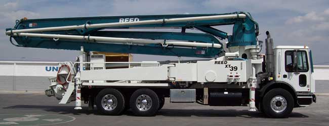 used REED Boom Pump