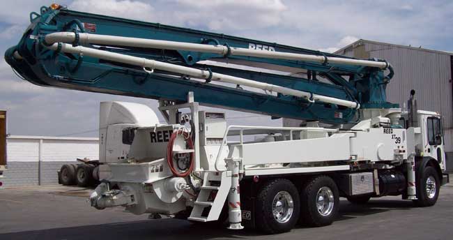used REED Boom Pump