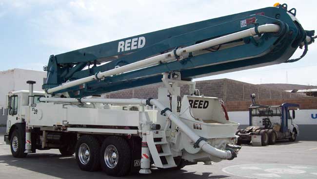 used REED Boom Pump