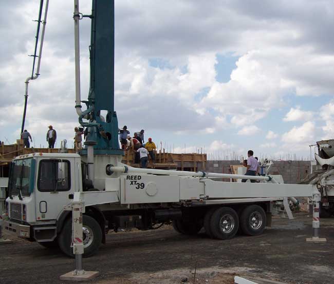 used REED Boom Pump