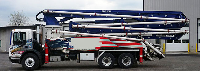 used concrete pump