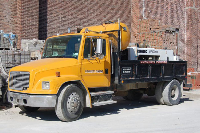 used concrete pump