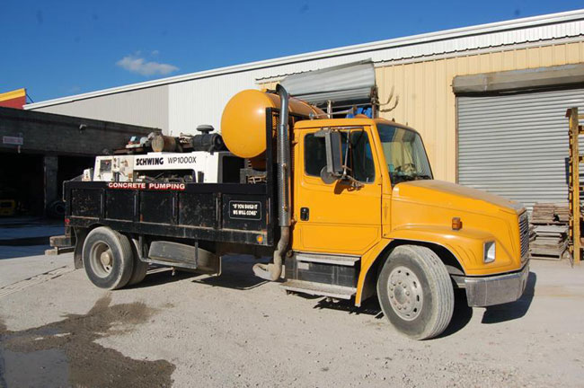 used concrete pump