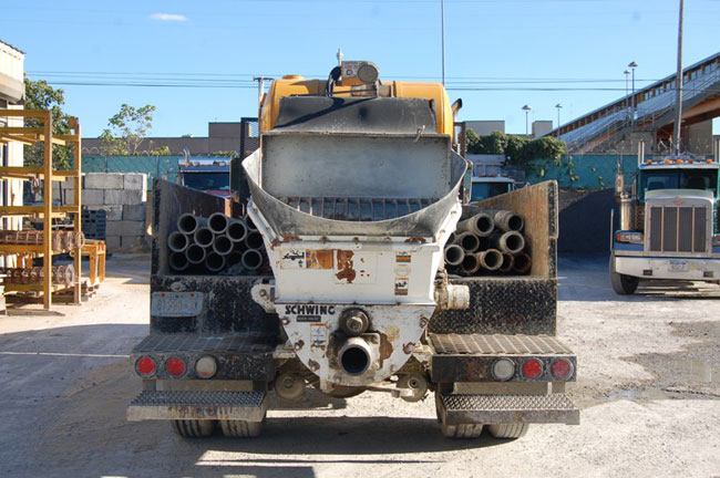used concrete pump