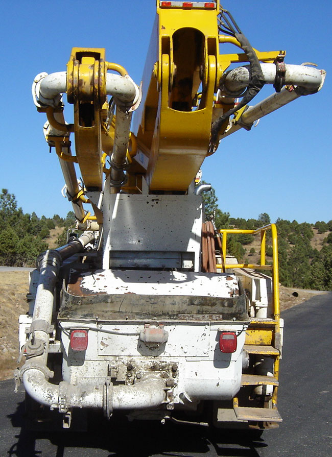 used REED ST36 Boom Pump