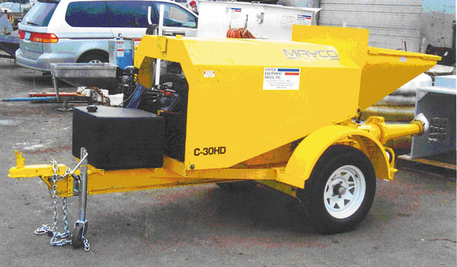 used Mayco Concrete Pump