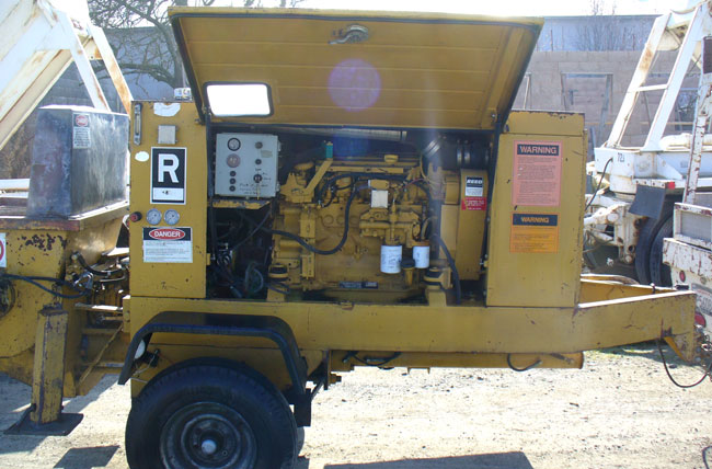 used REED Concrete Pump