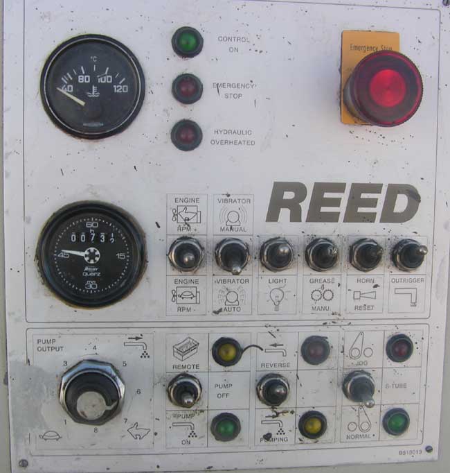 used REED Concrete Pump