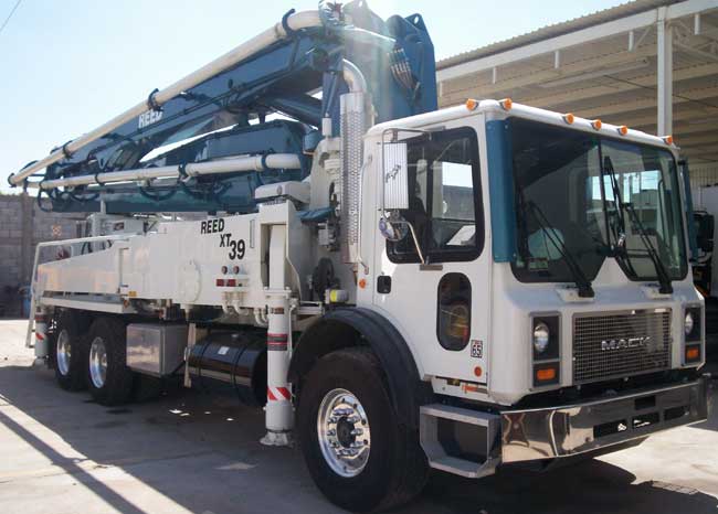 used REED Boom Pump