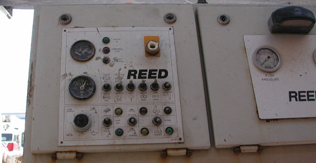 used 32 Meter REED Boom Pump