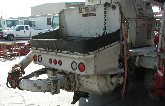 used 32 Meter REED Boom Pump