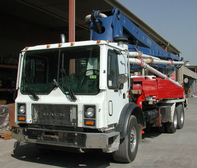 used 32 Meter REED Boom Pump