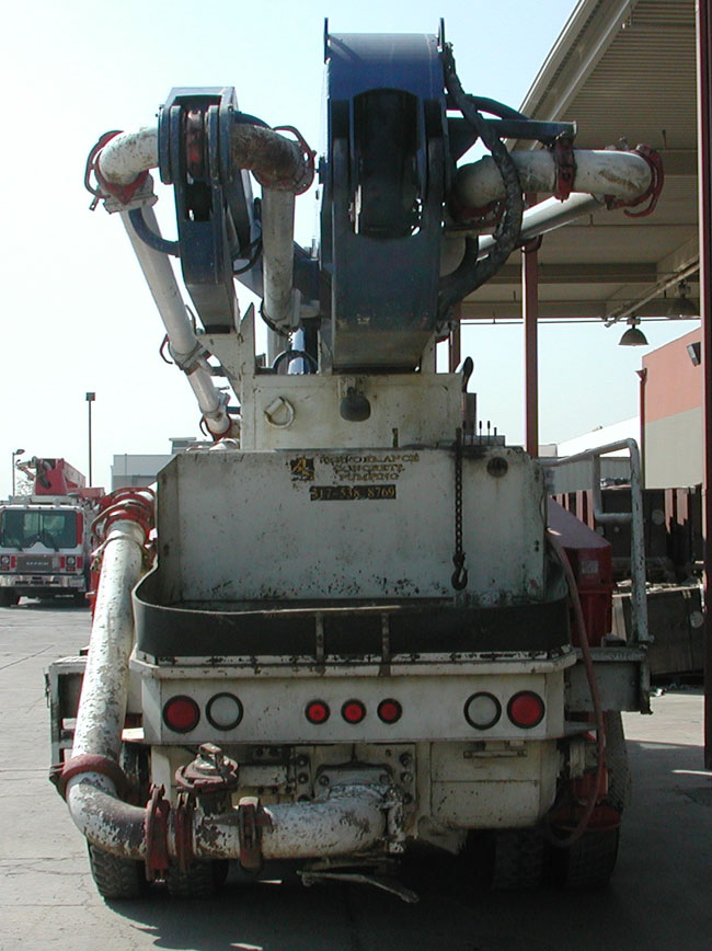 used 32 Meter REED Boom Pump