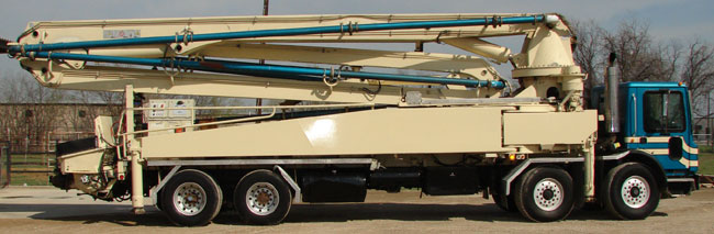used REED Concrete Pump