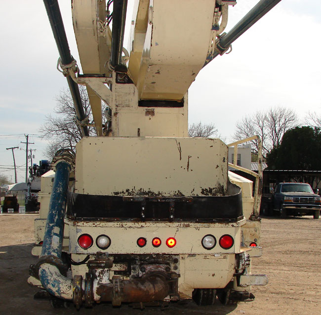 used REED Concrete Pump