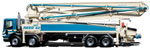 42 meter boom pump