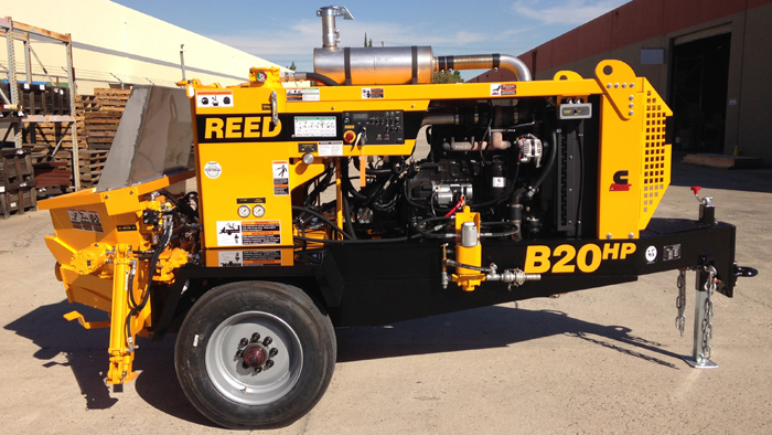 REED B50 Concrete Pump