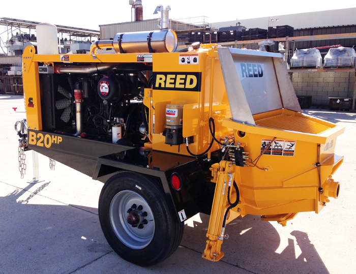 REED B50 Concrete Pump