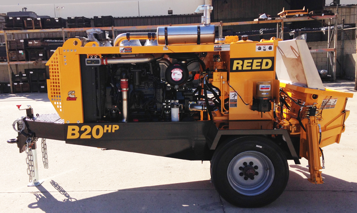 REED B50 Concrete Pump