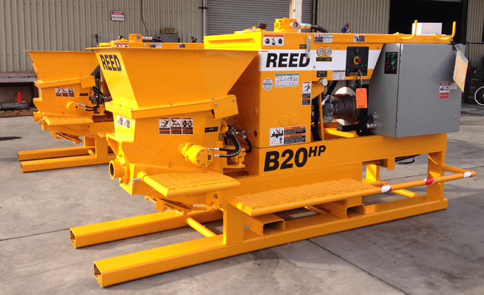 REED B50 Concrete Pump