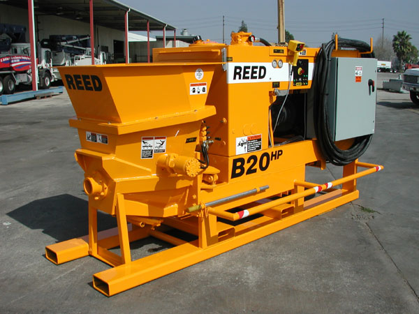 REED B20HPSKE Concrete & Refractory Pump