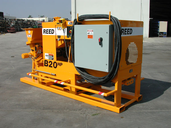 REED B20HPSKE Concrete & Refractory Pump