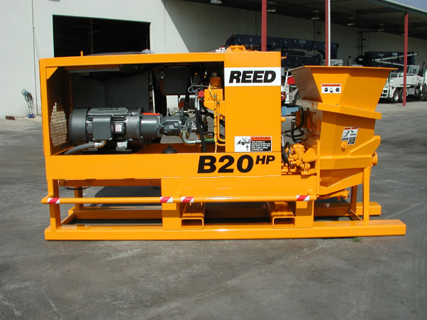 REED B20HPSKE Concrete & Refractory Pump
