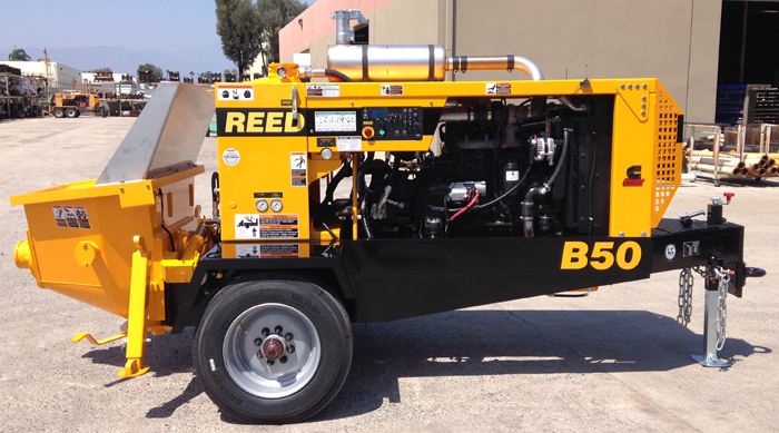 REED B50 Concrete Pump