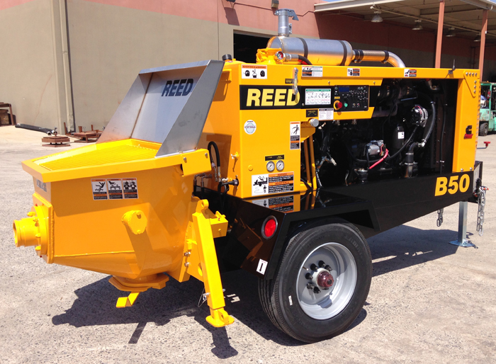 REED B50 Concrete Pump