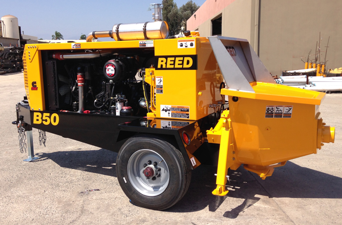 REED B50 Concrete Pump