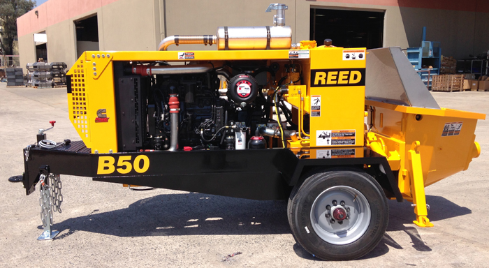 REED B50 Concrete Pump